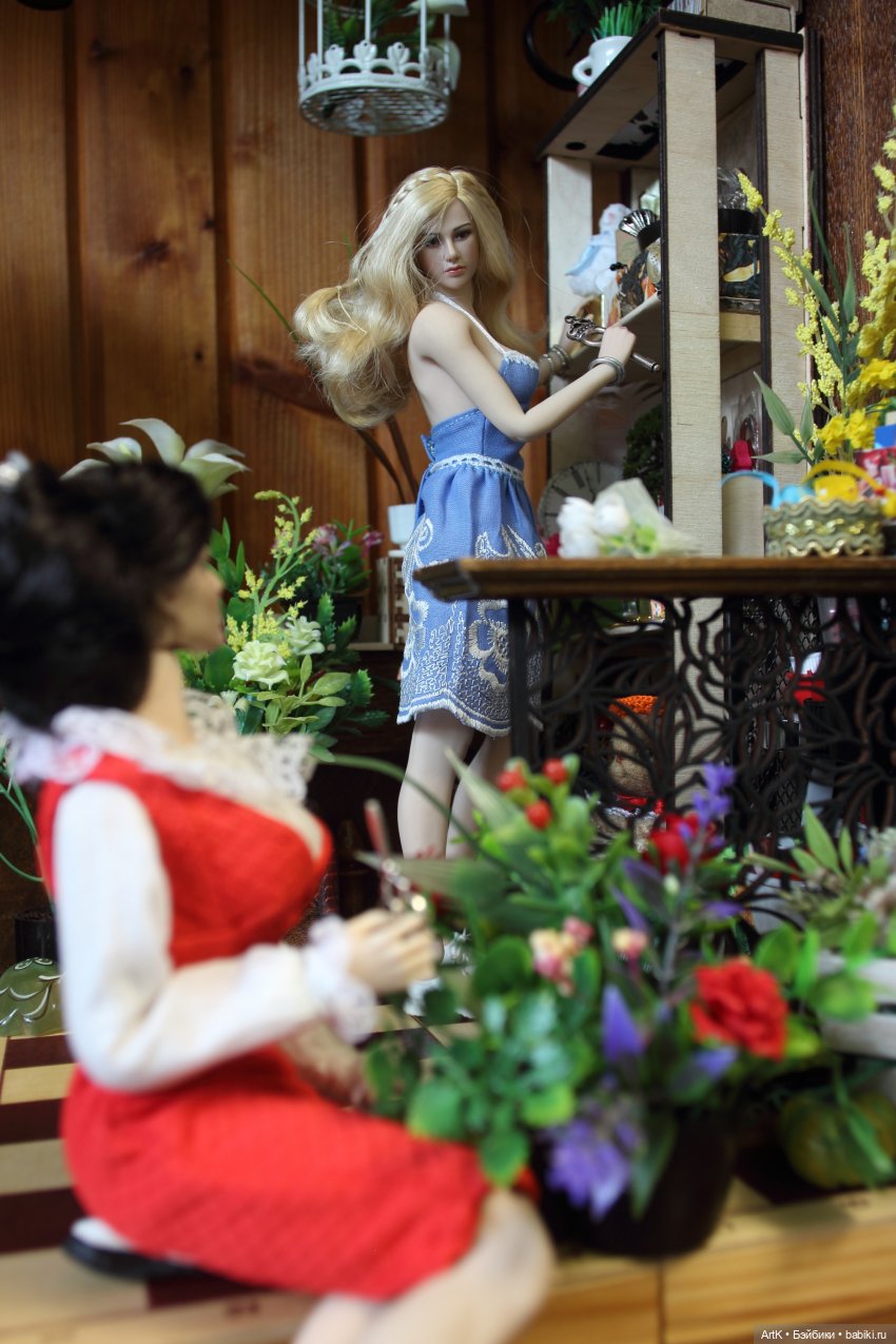 Помощница, Phicen | Бэйбики Помощница, Phicen — Куклы Phicen (TBLeague/Фицен): бесшовные тела (фото 5)