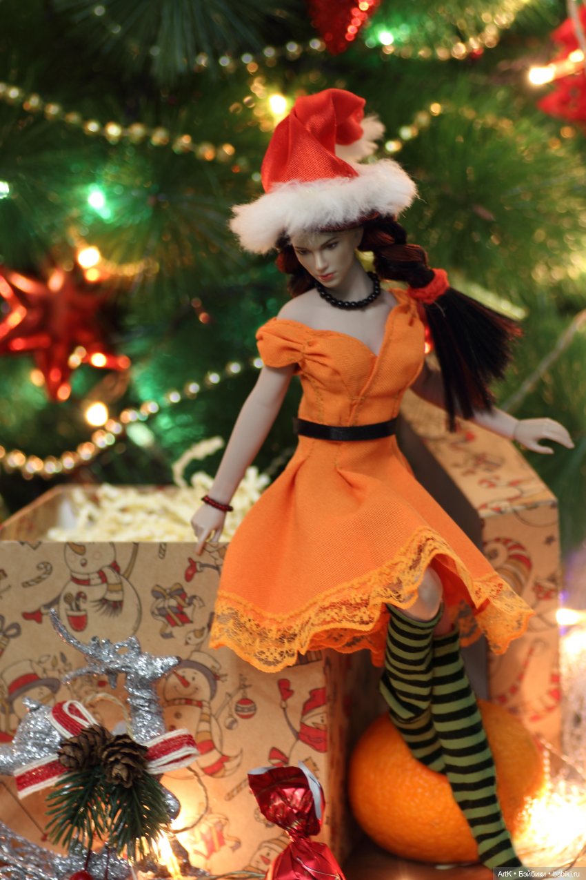 Новогодний эльф, Phicen — Куклы Phicen (TBLeague/Фицен): бесшовные тела (фото 3)