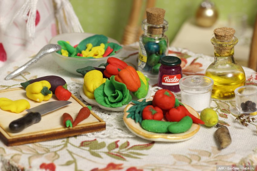 Яркие витаминки — Кукольная миниатюра своими руками: еда (фото 3)