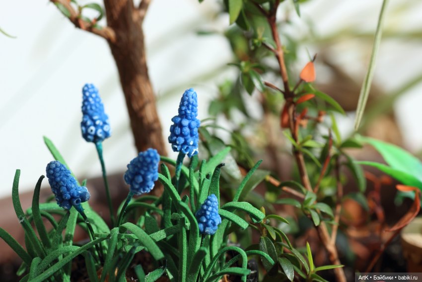 Мускари — Кукольная миниатюра своими руками: еда (фото 4)