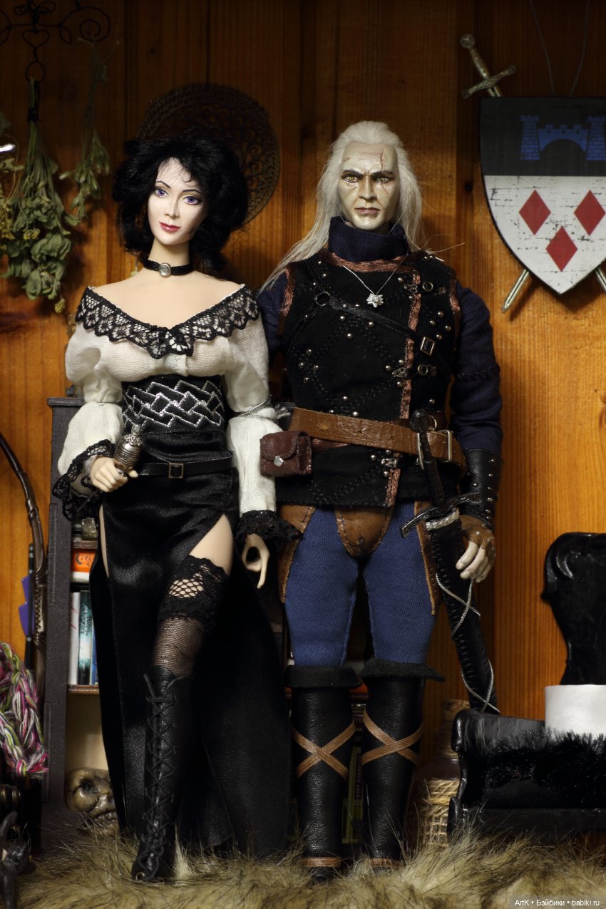 Ведьмак — Одежда и обувь для кукол своими руками: фото (фото 5)