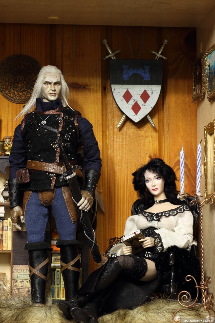 Ведьмак — Одежда и обувь для кукол своими руками: фото (фото 8)