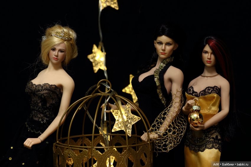 Золотые звездочки, Phicen | Бэйбики Золотые звездочки, Phicen