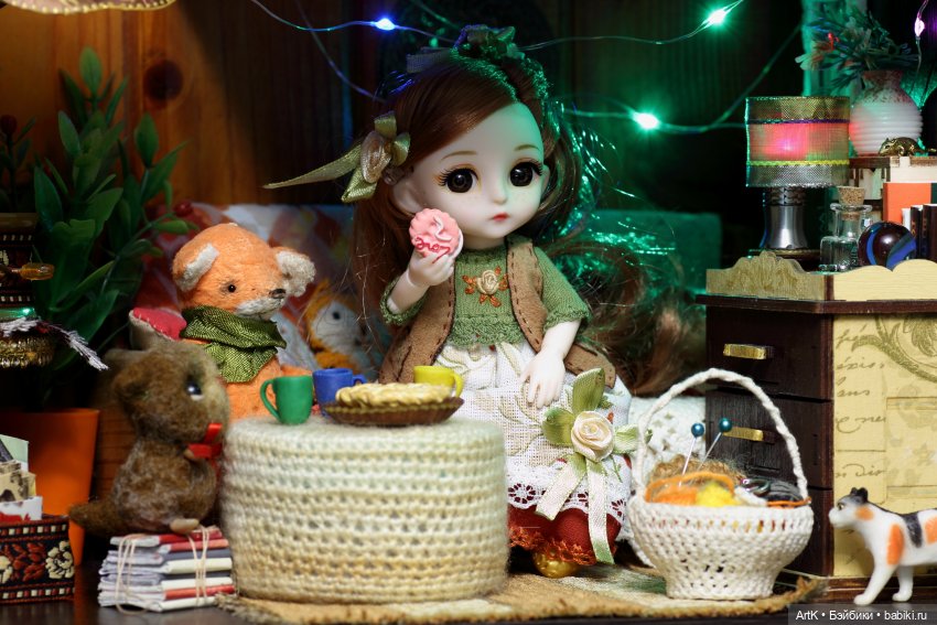 У Олеси в гостях — Зарисовки из кукольной жизни: фотоистории