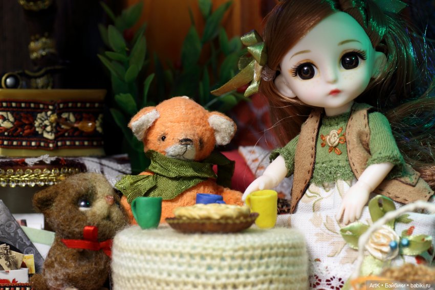 У Олеси в гостях — Зарисовки из кукольной жизни: фотоистории