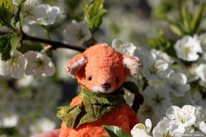 Весенний лис — Авторские мишки Тедди и друзья: фото (фото 7)