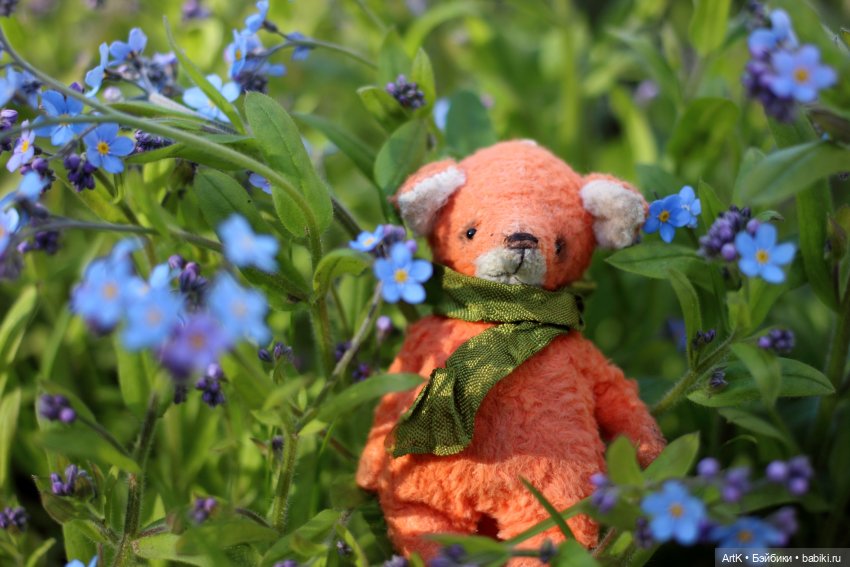 Весенний лис — Авторские мишки Тедди и друзья: фото (фото 4)