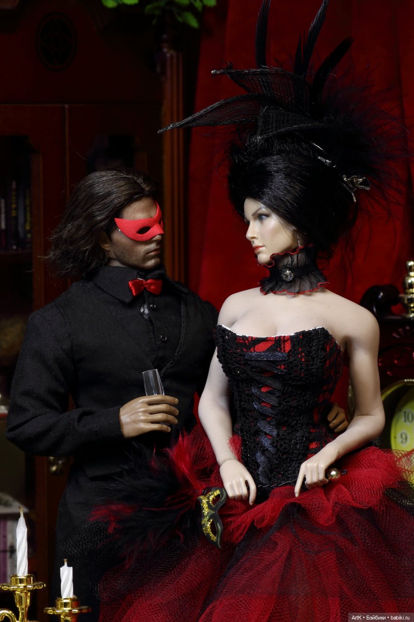 Бал-маскарад, Phicen — Куклы Phicen (TBLeague/Фицен): бесшовные тела (фото 4)