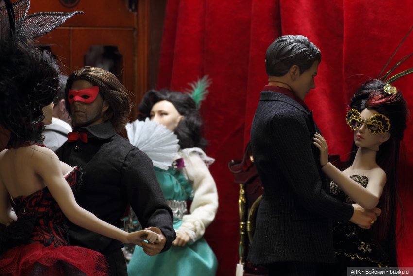 Бал-маскарад, Phicen — Куклы Phicen (TBLeague/Фицен): бесшовные тела (фото 10)