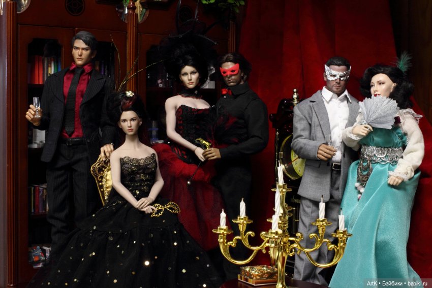 Бал-маскарад, Phicen — Куклы Phicen (TBLeague/Фицен): бесшовные тела