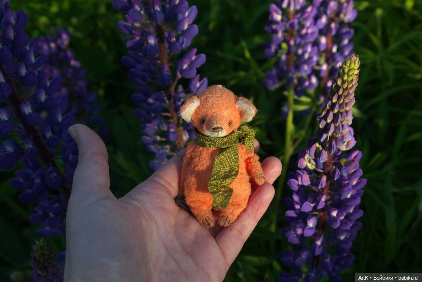 Семь цветов радуги — Домашние фото авторских игрушек: Тедди (фото 7)