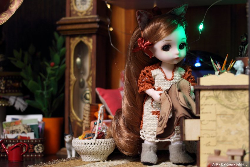 Олеся утеплилась — Куклы Baboliy (Баболи (фото 2)