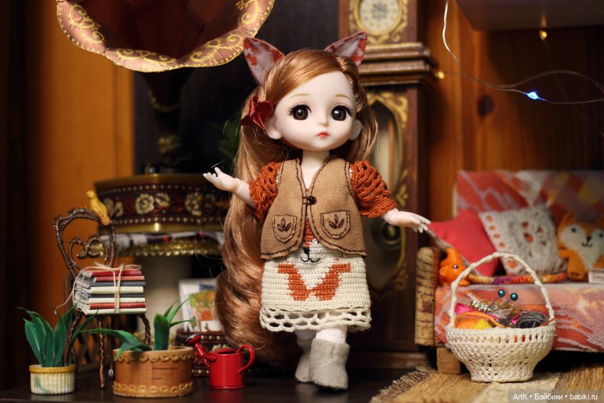 Олеся утеплилась — Куклы Baboliy (Баболи (фото 3)