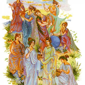 Девять муз древнегреческой мифологии