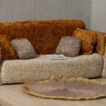 Диван для кукол 1:6