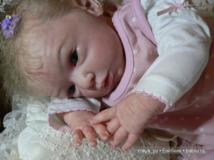 Моя новая работа Одри из молда Maike от скульптора Gudrun Legler (фото 4)