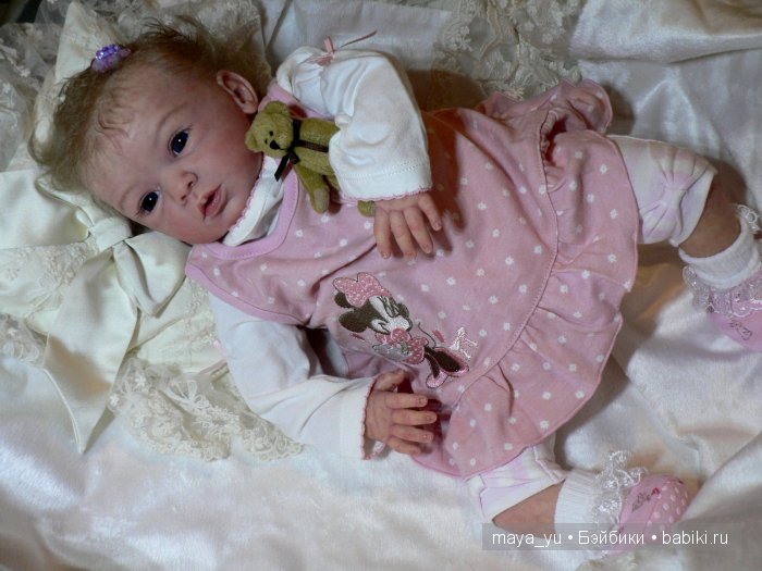 Моя новая работа Одри из молда Maike от скульптора Gudrun Legler