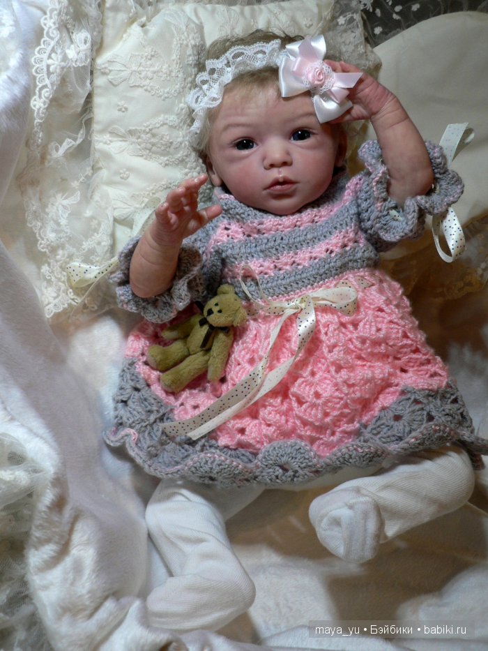 Моя новая работа Одри из молда Maike от скульптора Gudrun Legler