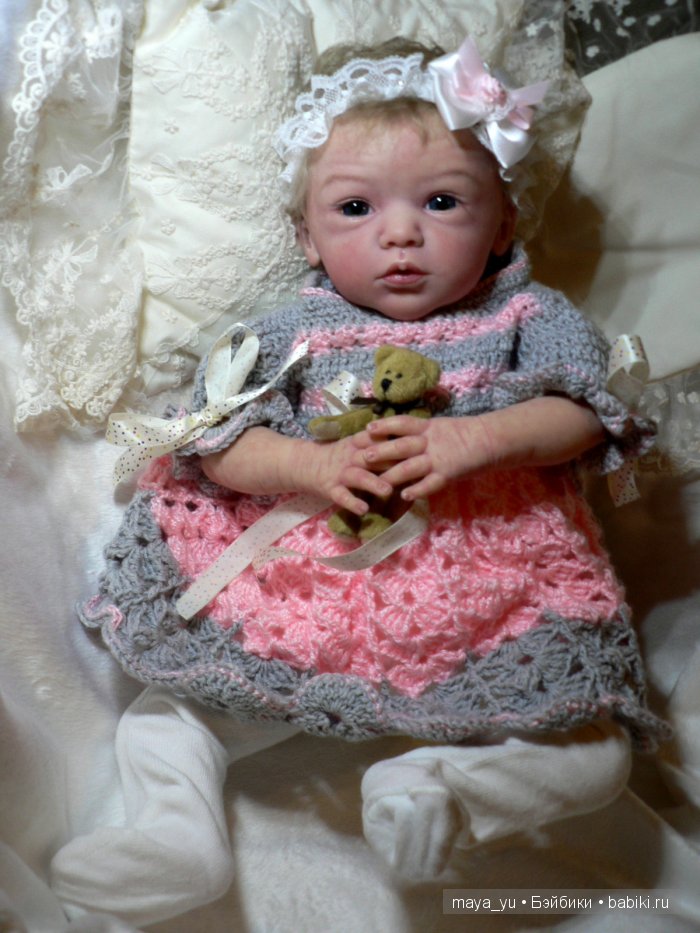 Моя новая работа Одри из молда Maike от скульптора Gudrun Legler