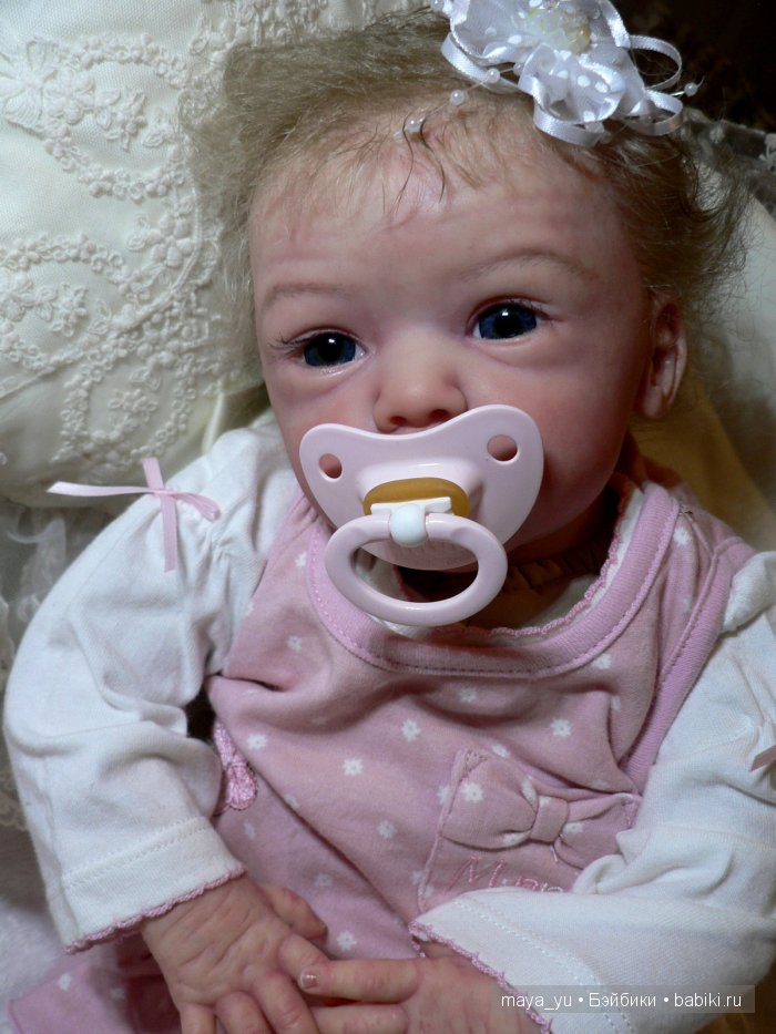 Моя новая работа Одри из молда Maike от скульптора Gudrun Legler (фото 6)