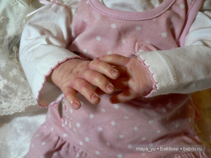 Моя новая работа Одри из молда Maike от скульптора Gudrun Legler