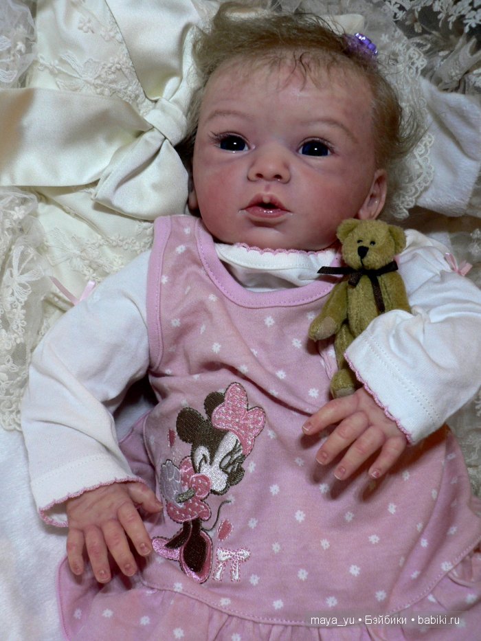 Моя новая работа Одри из молда Maike от скульптора Gudrun Legler (фото 2)