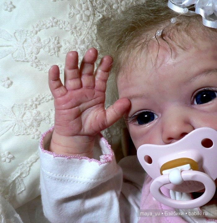 Моя новая работа Одри из молда Maike от скульптора Gudrun Legler (фото 5)