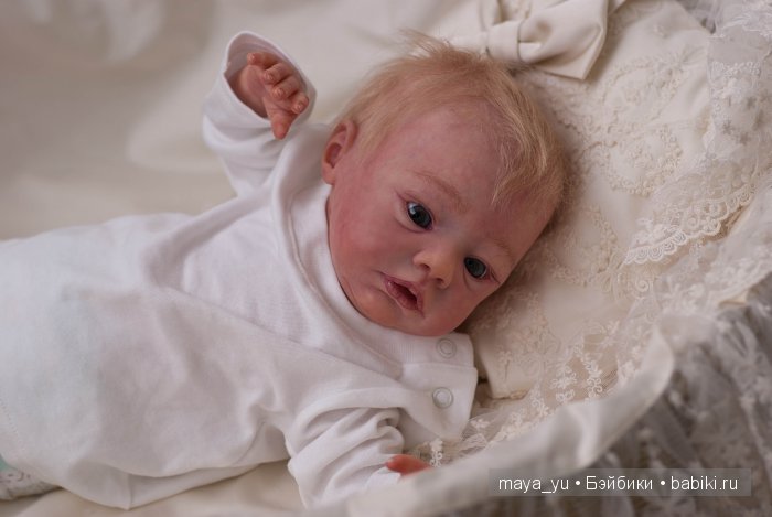 Кукла реборн Moritz - в моем варианте очаровательная девочка (фото 2)