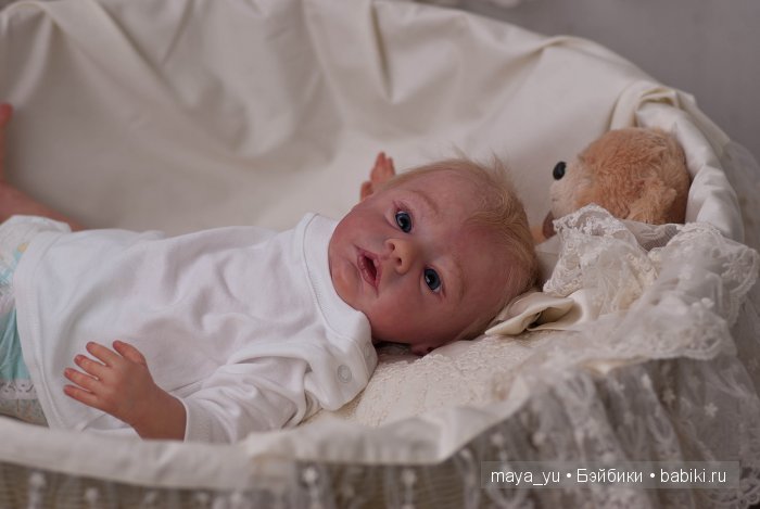 Кукла реборн Moritz - в моем варианте очаровательная девочка (фото 6)