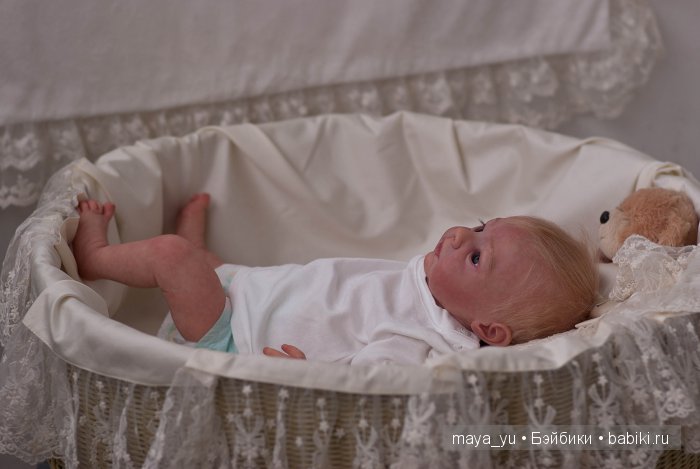 Кукла реборн Moritz - в моем варианте очаровательная девочка (фото 7)