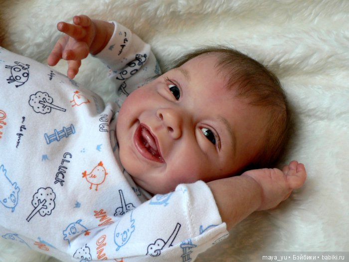 Мой радостный малыш Arya — Куклы Реборн (Reborn): работы мастеров