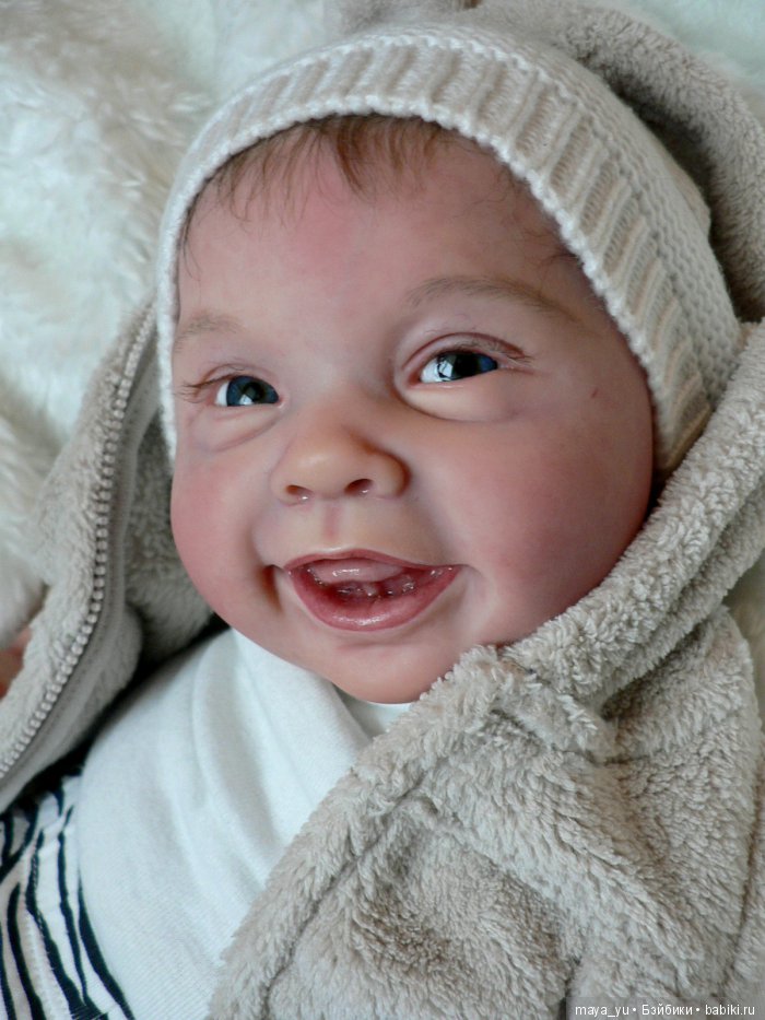 Мой радостный малыш Arya — Куклы Реборн (Reborn): работы мастеров