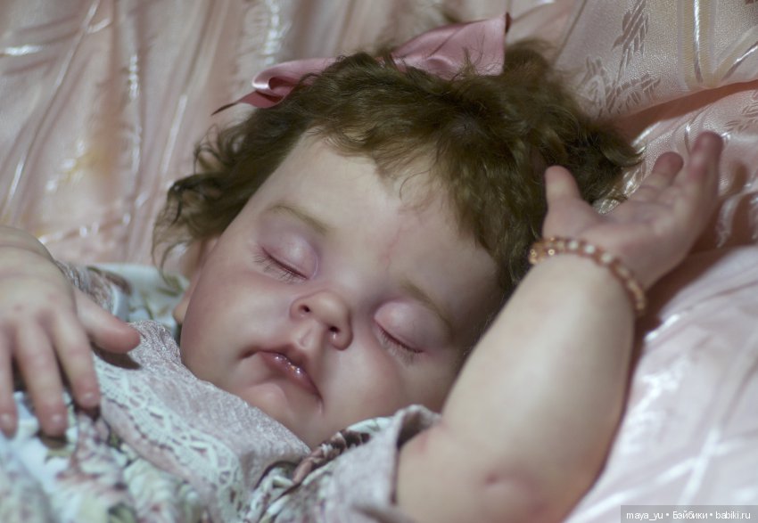 Хэйли - спящая пухляшка | Бэйбики Хэйли - спящая пухляшка — Куклы Реборн (Reborn): работы мастеров