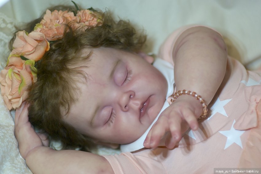 Хэйли - спящая пухляшка | Бэйбики Хэйли - спящая пухляшка — Куклы Реборн (Reborn): работы мастеров