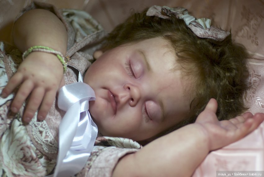 Хэйли - спящая пухляшка | Бэйбики Хэйли - спящая пухляшка — Куклы Реборн (Reborn): работы мастеров