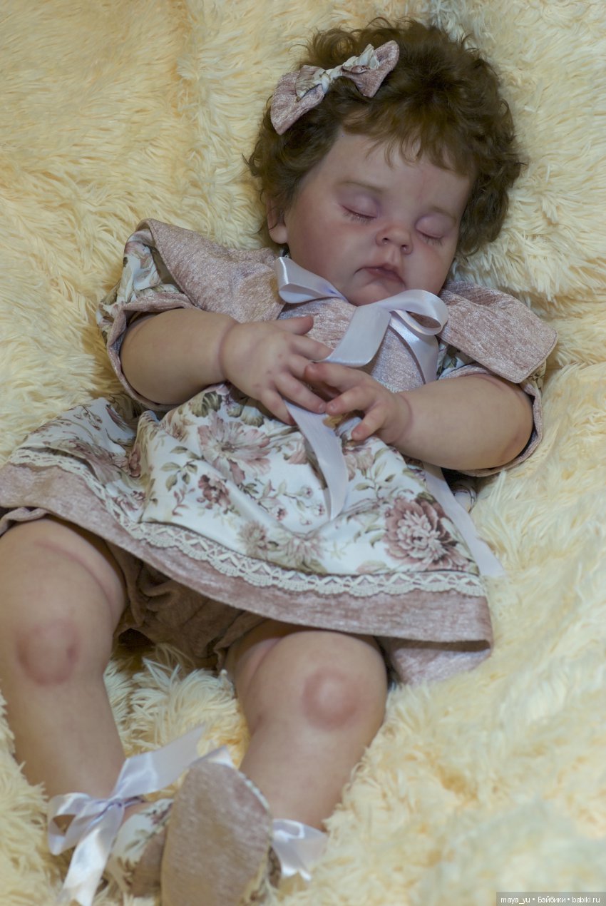 Хэйли - спящая пухляшка | Бэйбики Хэйли - спящая пухляшка — Куклы Реборн (Reborn): работы мастеров (фото 10)