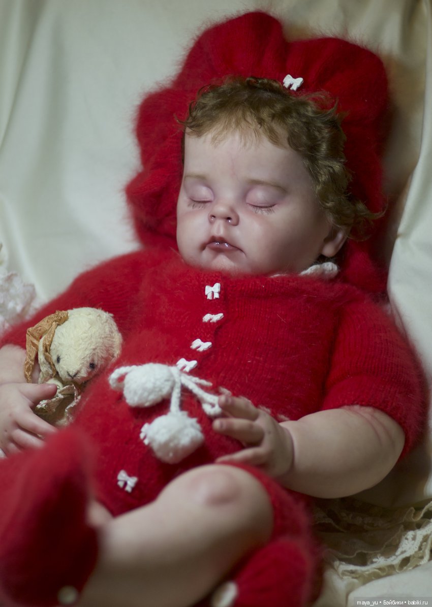 Хэйли - спящая пухляшка | Бэйбики Хэйли - спящая пухляшка — Куклы Реборн (Reborn): работы мастеров (фото 5)