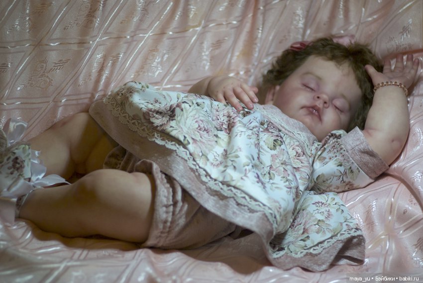 Хэйли - спящая пухляшка | Бэйбики Хэйли - спящая пухляшка — Куклы Реборн (Reborn): работы мастеров