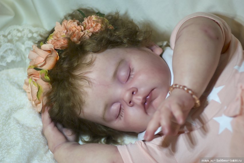 Хэйли - спящая пухляшка | Бэйбики Хэйли - спящая пухляшка — Куклы Реборн (Reborn): работы мастеров