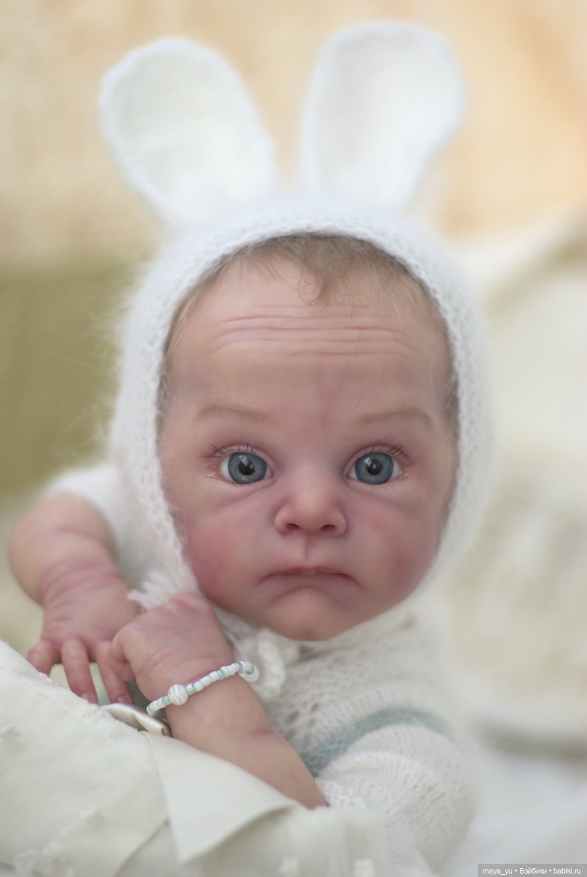 Зайчонок по имени Ollie | Бэйбики Зайчонок по имени Ollie — Куклы Реборн (Reborn): работы мастеров