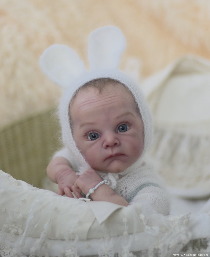 Зайчонок по имени Ollie | Бэйбики Зайчонок по имени Ollie — Куклы Реборн (Reborn): работы мастеров