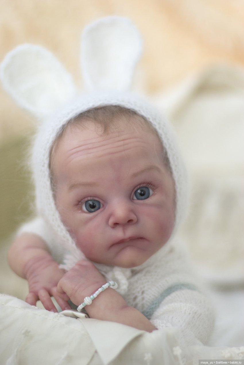 Зайчонок по имени Ollie | Бэйбики Зайчонок по имени Ollie — Куклы Реборн (Reborn): работы мастеров