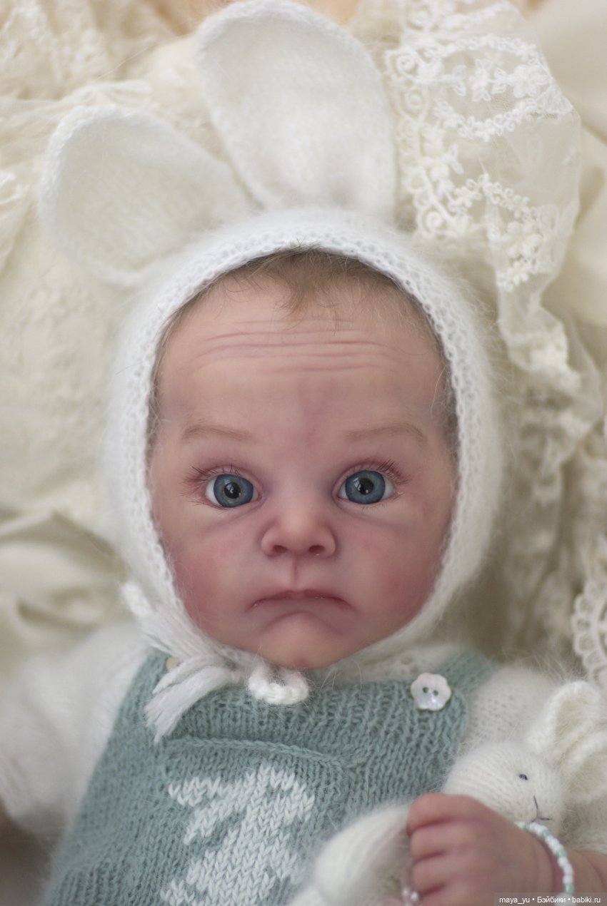 Зайчонок по имени Ollie | Бэйбики Зайчонок по имени Ollie — Куклы Реборн (Reborn): работы мастеров
