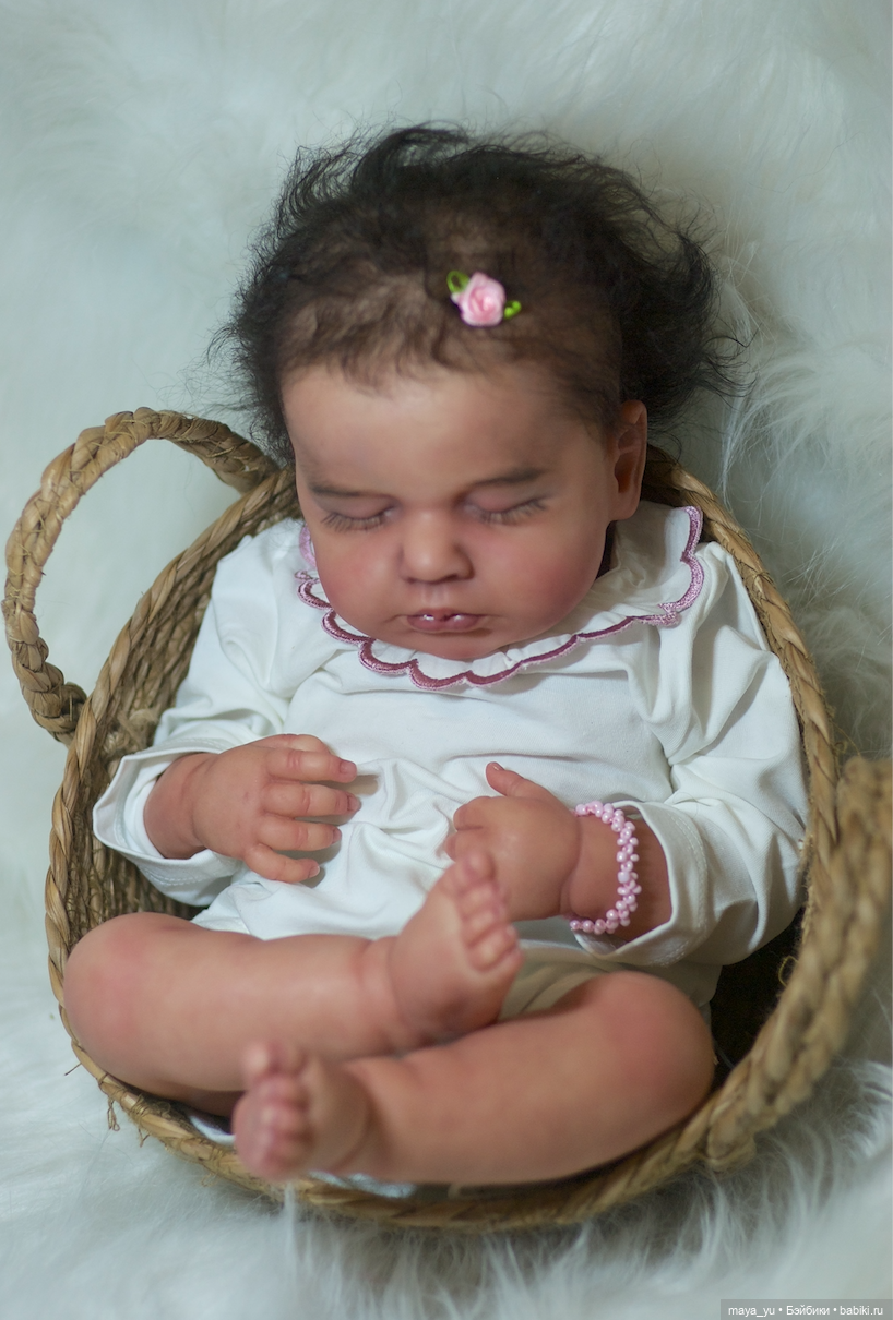 Милая спящая LouLou — Куклы Реборн (Reborn): работы мастеров (фото 6)