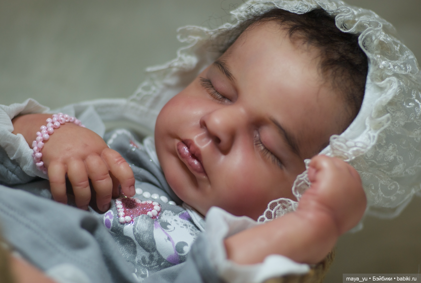 Милая спящая LouLou — Куклы Реборн (Reborn): работы мастеров
