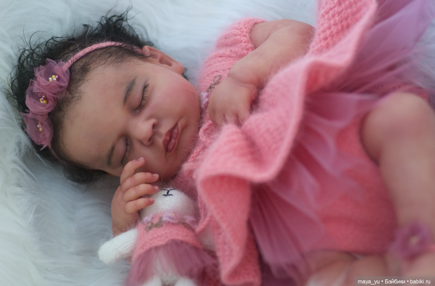 Милая спящая LouLou — Куклы Реборн (Reborn): работы мастеров