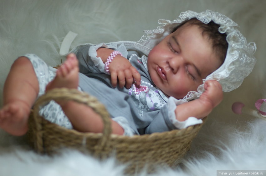 Милая спящая LouLou — Куклы Реборн (Reborn): работы мастеров