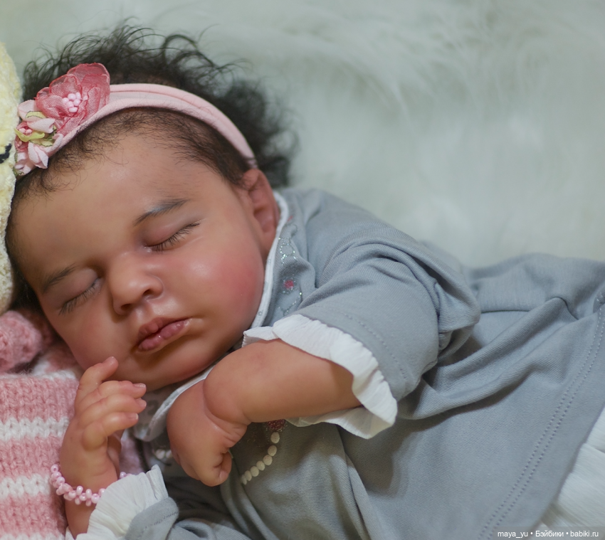 Милая спящая LouLou — Куклы Реборн (Reborn): работы мастеров (фото 9)