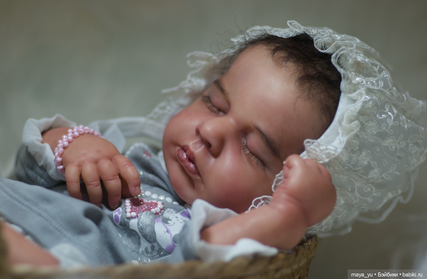 Милая спящая LouLou — Куклы Реборн (Reborn): работы мастеров