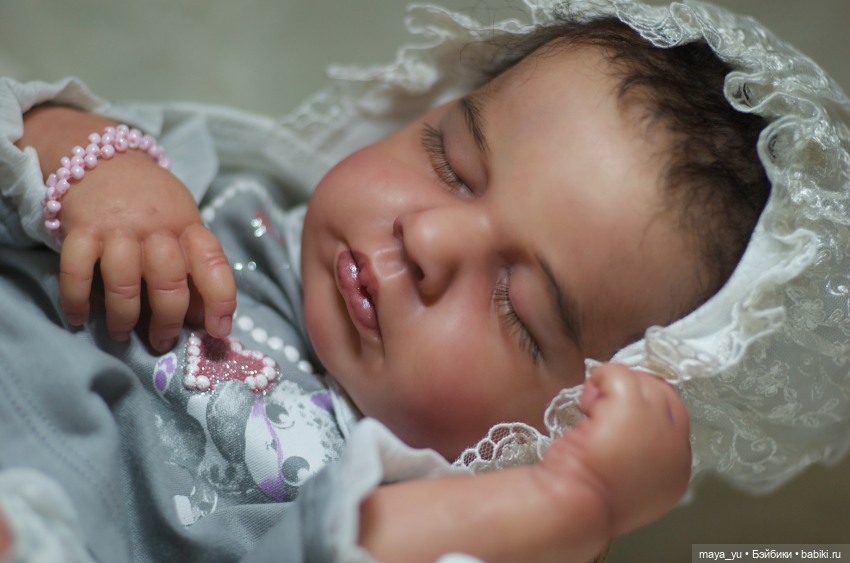 Милая спящая LouLou — Куклы Реборн (Reborn): работы мастеров